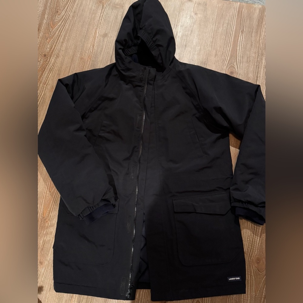 Lands’ End Boys Kids Squall Winter Coat 
Size Large 14-16